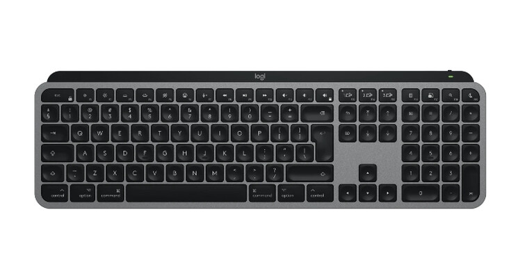 Клавиатура - Logitech MX Keys S for Mac - SPACE GREY - US INT'L - EMEA28-935