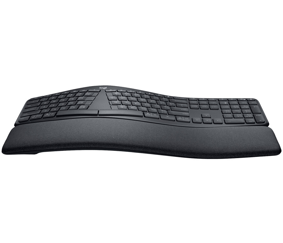Клавиатура - Logitech Wireless Keyboard ERGO K860, US INTL, Central, Graphite