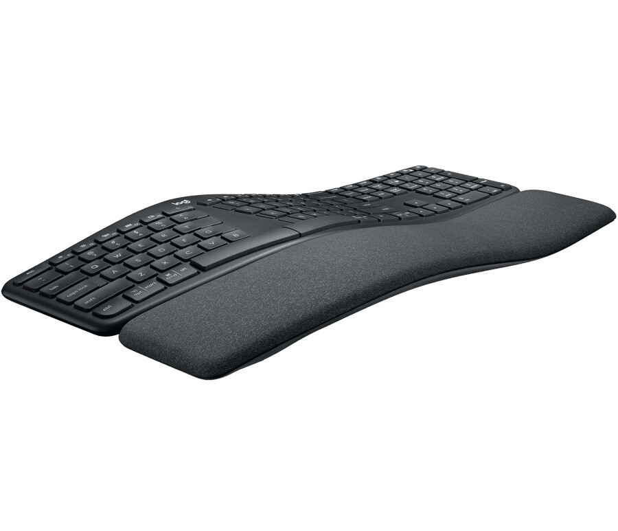 Клавиатура - Logitech Wireless Keyboard ERGO K860, US INTL, Central, Graphite
