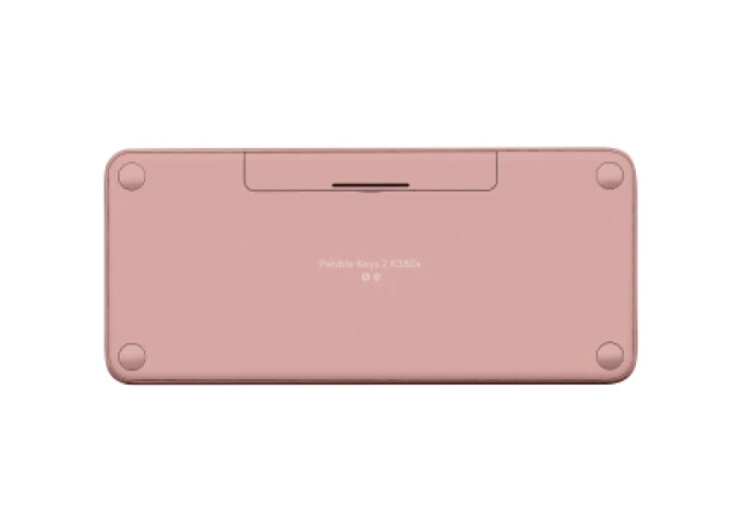Клавиатура - Logitech Pebble Keys 2 K380s - TONAL ROSE - US INT'L - BT - N/A - INTNL-973 - UNIVERSAL