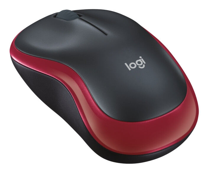 Мишка - Logitech Wireless Mouse M185 - RED - 2.4GHZ - N/A - EWR2 - 10PK ARCA AUTO