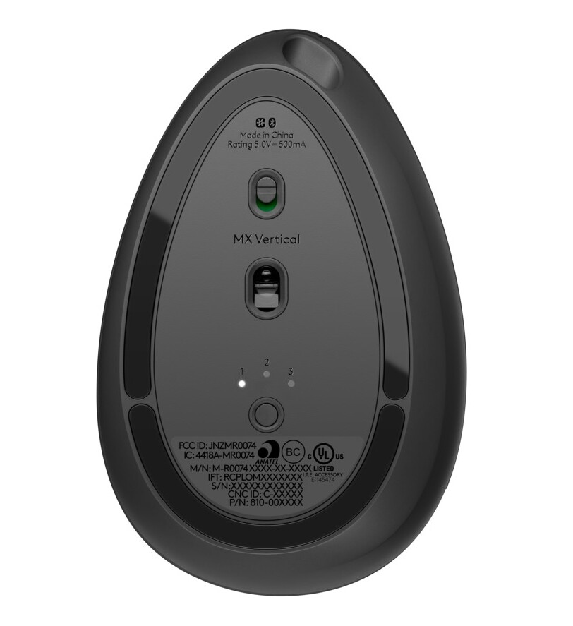Мишка - Logitech MX Vertical Advanced Ergonomic Mouse - Graphite