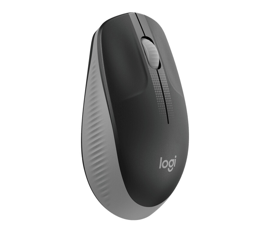 Мишка - Logitech M190 Full-size wireless mouse - MID GREY - 2.4GHZ - N/A - EMEA - M190