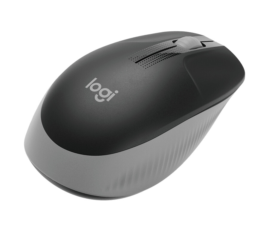 Мишка - Logitech M190 Full-size wireless mouse - MID GREY - 2.4GHZ - N/A - EMEA - M190