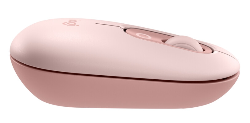 Мишка - Logitech POP Mouse with emoji -  ROSE - BT - N/A - EMEA28i-935 - FY25,TERRA
