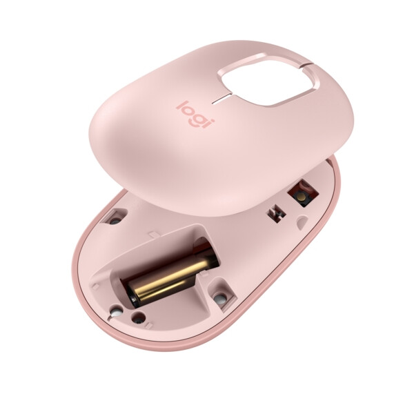 Мишка - Logitech POP Mouse with emoji -  ROSE - BT - N/A - EMEA28i-935 - FY25,TERRA