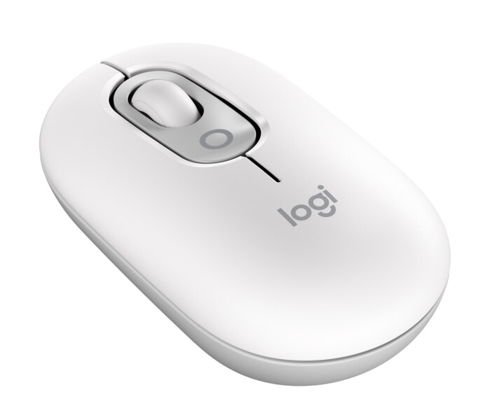 Мишка - Logitech POP Mouse with emoji -  OFF-WHITE - BT - N/A - EMEA28i-935 - FY25,TERRA