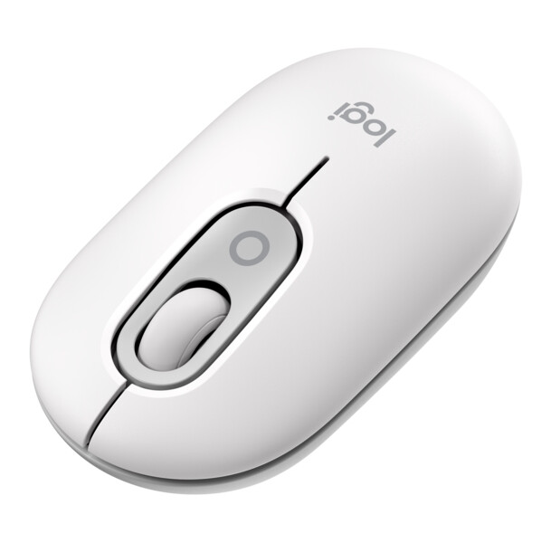 Мишка - Logitech POP Mouse with emoji -  OFF-WHITE - BT - N/A - EMEA28i-935 - FY25,TERRA