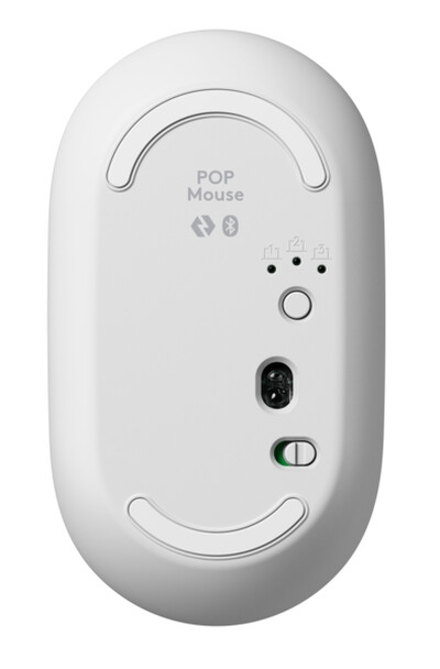 Мишка - Logitech POP Mouse with emoji -  OFF-WHITE - BT - N/A - EMEA28i-935 - FY25,TERRA