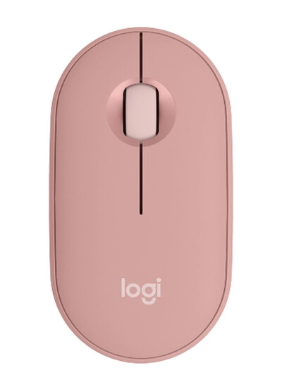 Мишка - Logitech Pebble Mouse 2 M350s - TONAL ROSE - BT - N/A - EMEA-808 - DONGLELESS