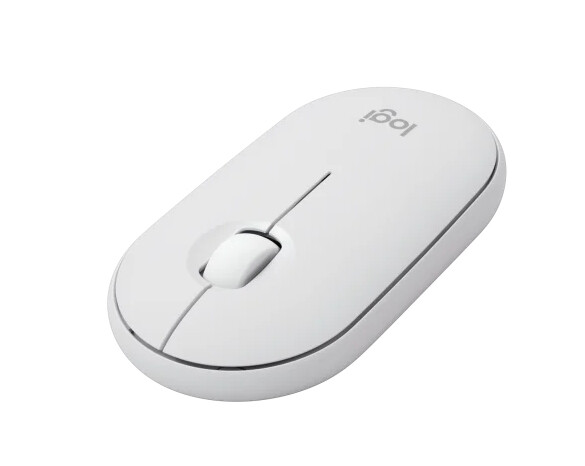 Мишка - Logitech Pebble Mouse 2 M350s - TONAL WHITE - BT - N/A - EMEA-808 - DONGLELESS