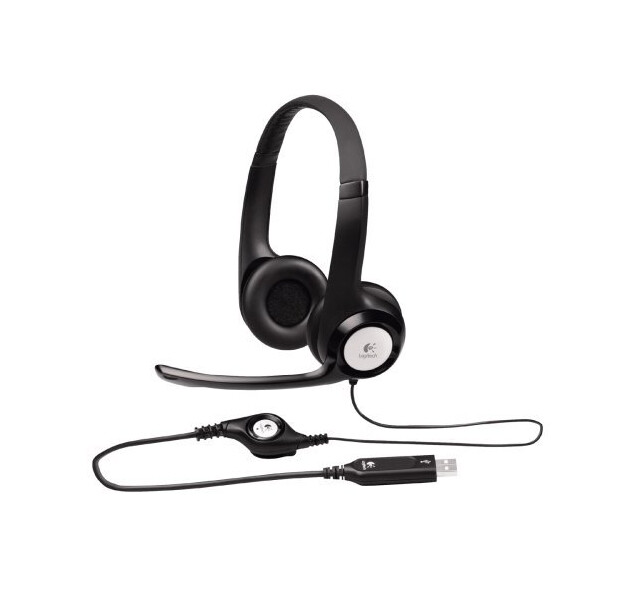 Слушалки - Logitech USB Headset H390