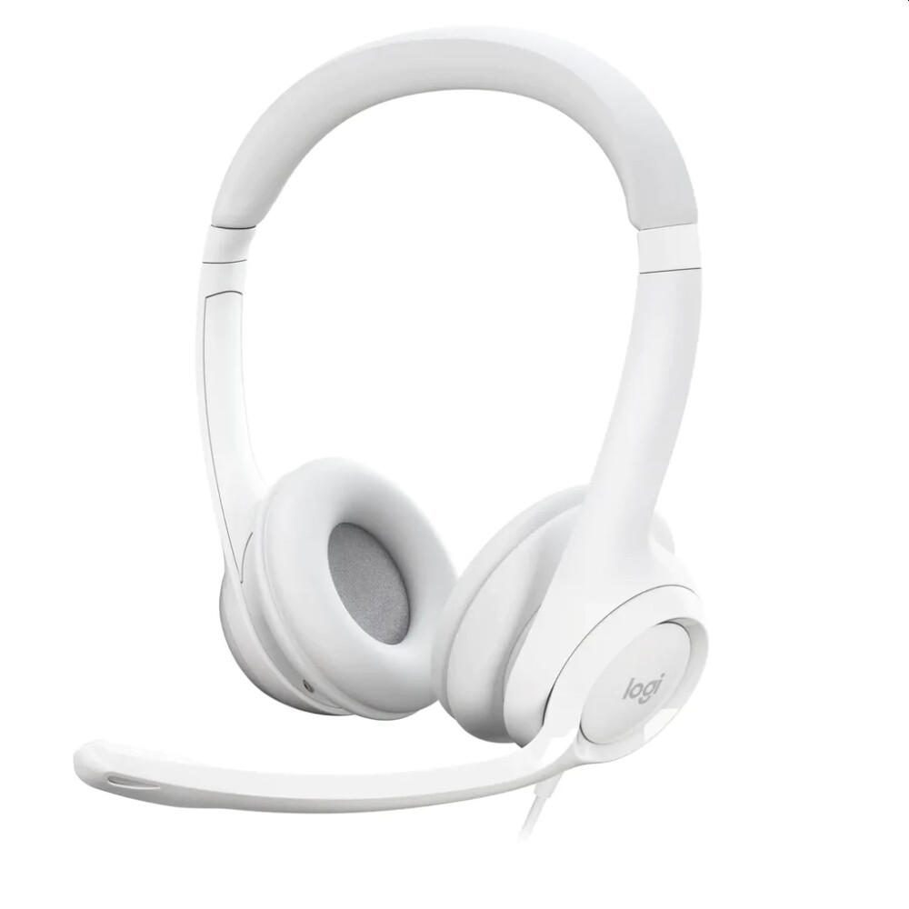 Слушалки - Logitech H390 USB Computer Headset - OFF-WHITE - USB - N/A - EMEA-914