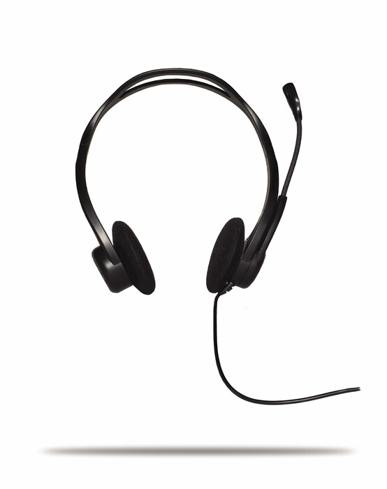 Слушалки - Logitech PC 960 Stereo Headset USB, OEM