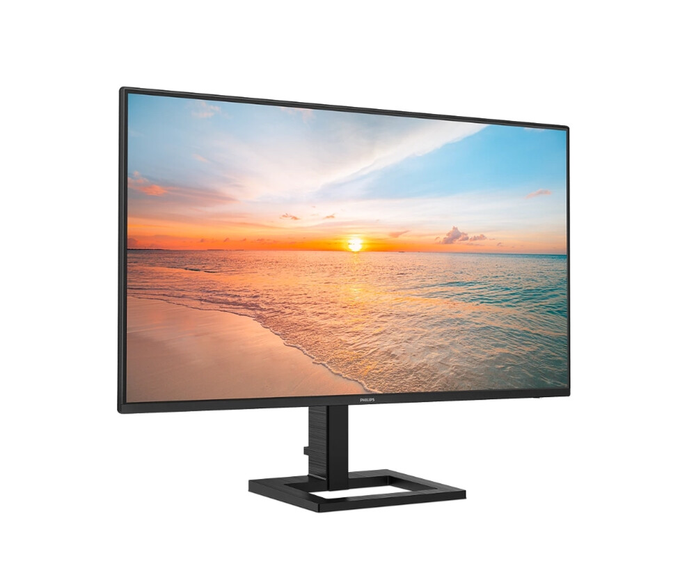 Монитор - Philips 27E1N1600AE, 27" IPS WLED, 2560x1440@100Hz, 4ms GtG, 1ms MPRT, 350cd m/2, 1500:1, Mega Infinity DCR, Adaptive Sync, FlickerFree, Low Blue Light, 2Wx2, Tilt, Height Adjust, HDMI, USB hub