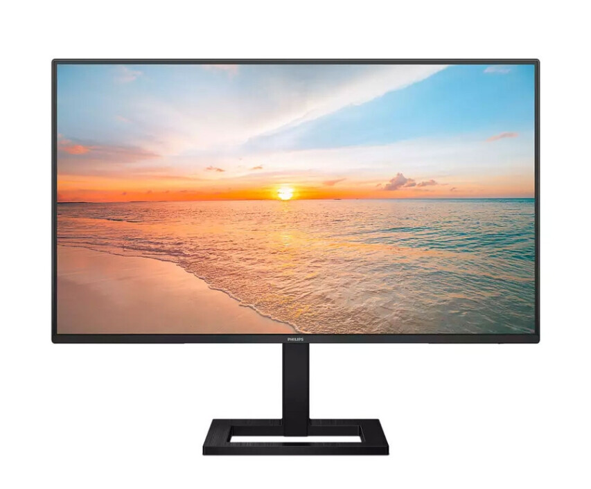 Монитор - Philips 27E1N1600AE, 27" IPS WLED, 2560x1440@100Hz, 4ms GtG, 1ms MPRT, 350cd m/2, 1500:1, Mega Infinity DCR, Adaptive Sync, FlickerFree, Low Blue Light, 2Wx2, Tilt, Height Adjust, HDMI, USB hub