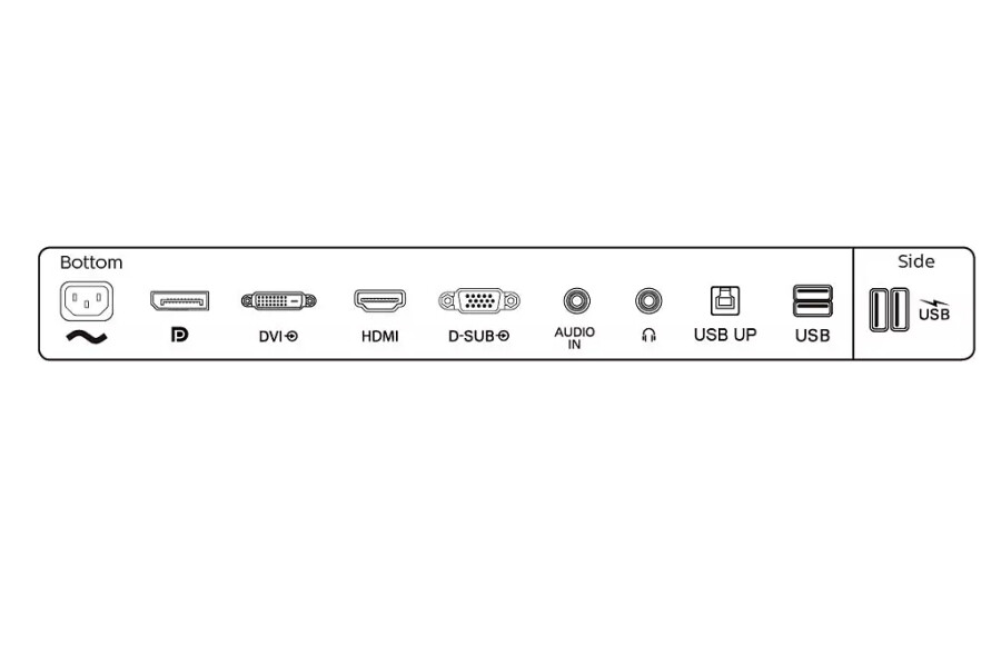 Монитор - Philips 272B1G, 27" IPS WLED, 1920x1080@75Hz, 4ms GtG, 250 cd/m2, 1000:1, 50M:1 DCR, Adaptive Sync, FlickerFree, Low Blue Mode, 2Wx2, Tilt, Height Adjust, Pivot, Swivel, D-SUB, DVI, HDMI, DP, USB hub