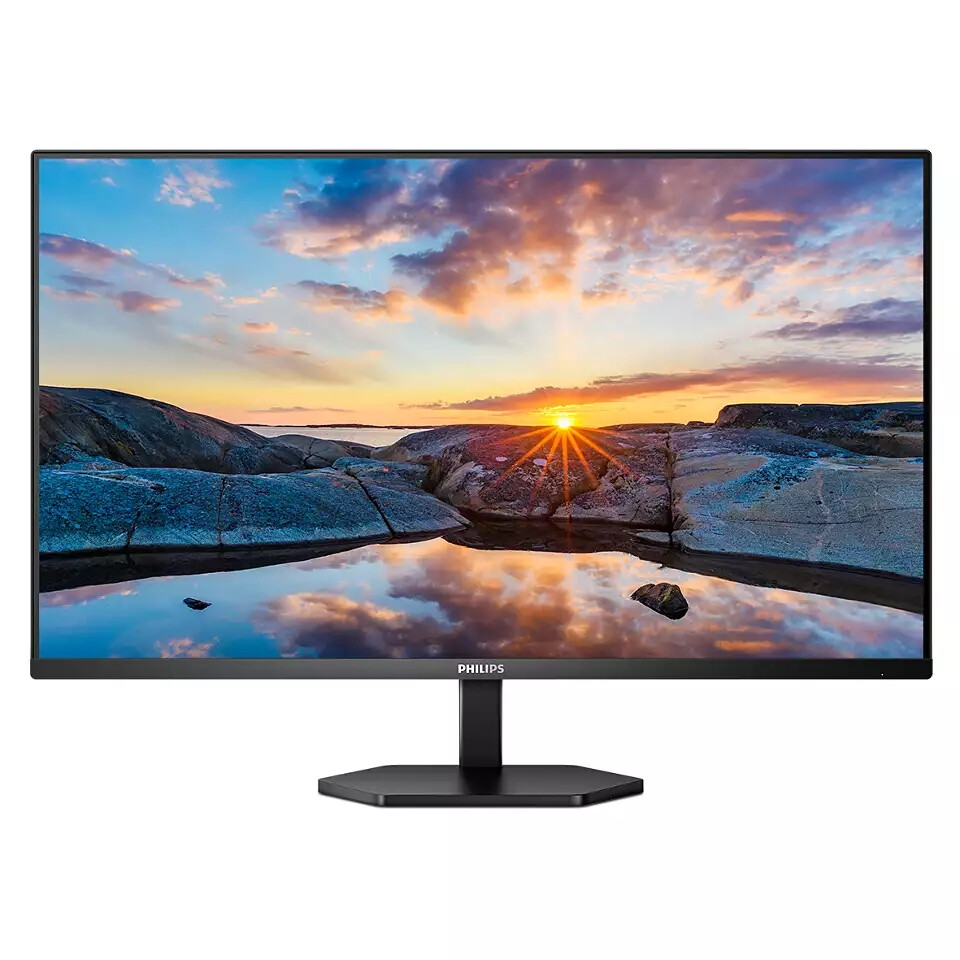 Монитор - Philips 32E1N3100LA31, 31.5" VA WLED, 1920x1080@75Hz, 4ms GtG, 1ms MPRT, 300cd/m2, 3000:1, Mega Infinity DCR, Adaptive Sync, FlickerFree, Low Blue Mode, 5Wx2, Tilt, D-SUB, HDMI