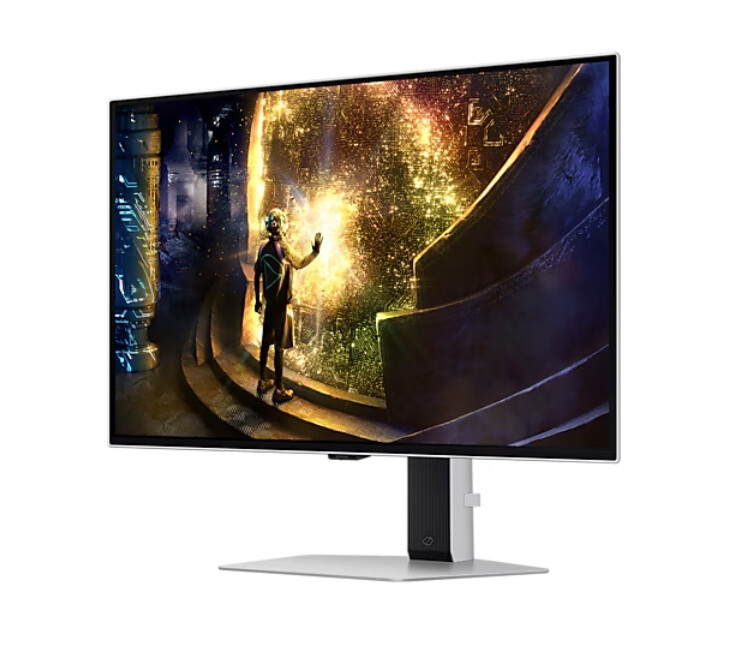 Монитор - Samsung 27DG610 27" Odyssey G6 Smart, OLED, 240 Hz, 1 ms GTG, 2560x1440, DP 1.4, 2xHDMI 2.1, 2xUSB, Wi-Fi, Bluetooth, Tizen, Silver