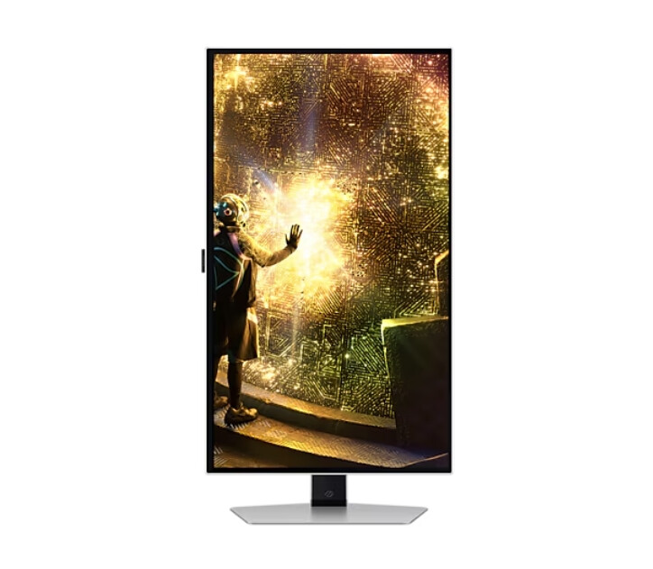 Монитор - Samsung 27DG610 27" Odyssey G6 Smart, OLED, 240 Hz, 1 ms GTG, 2560x1440, DP 1.4, 2xHDMI 2.1, 2xUSB, Wi-Fi, Bluetooth, Tizen, Silver