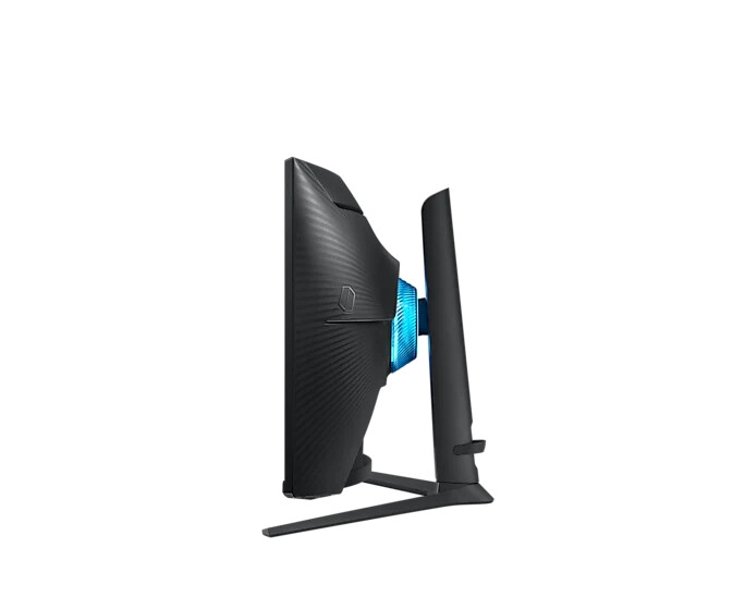 Монитор - Samsung 32BG650 32" Odyssey G6 Smart, Curved 1000R, VA, 240 Hz, 1 ms GTG, 2560x1440, 350 cd/m2, 2500:1 Contrast, Eye Saver, Flicker Free, AMD FreeSync Premium Pro, DP 1.4, 2xHDMI 2.1, 2xUSB, Wi-Fi, Bluetooth, Speakers, Tizen, Black