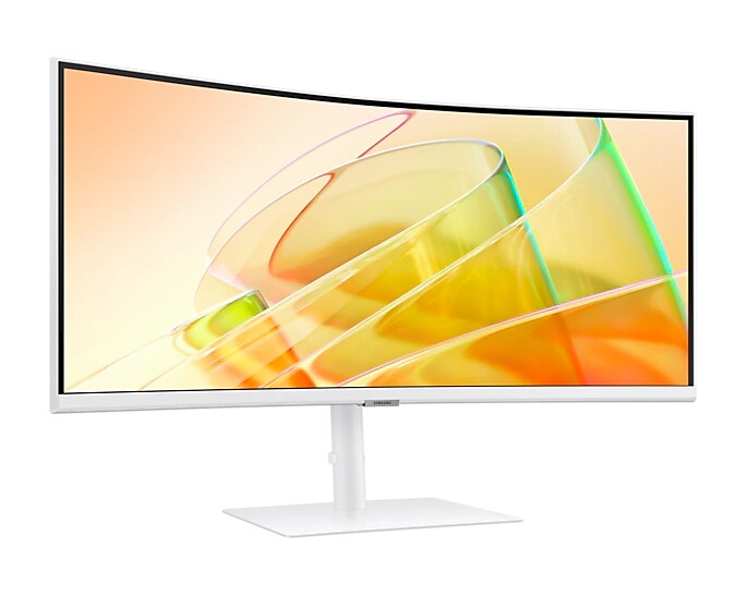 Монитор - Samsung 34A650 34" Curved VA 3440x1440 5ms 100Hz DP HDMI USB 3.0 Speakers Thunderbolt White