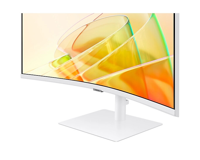 Монитор - Samsung 34A650 34" Curved VA 3440x1440 5ms 100Hz DP HDMI USB 3.0 Speakers Thunderbolt White