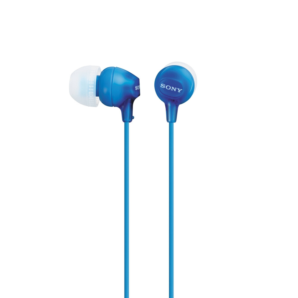 Слушалки - Sony Headset MDR-EX15LP blue