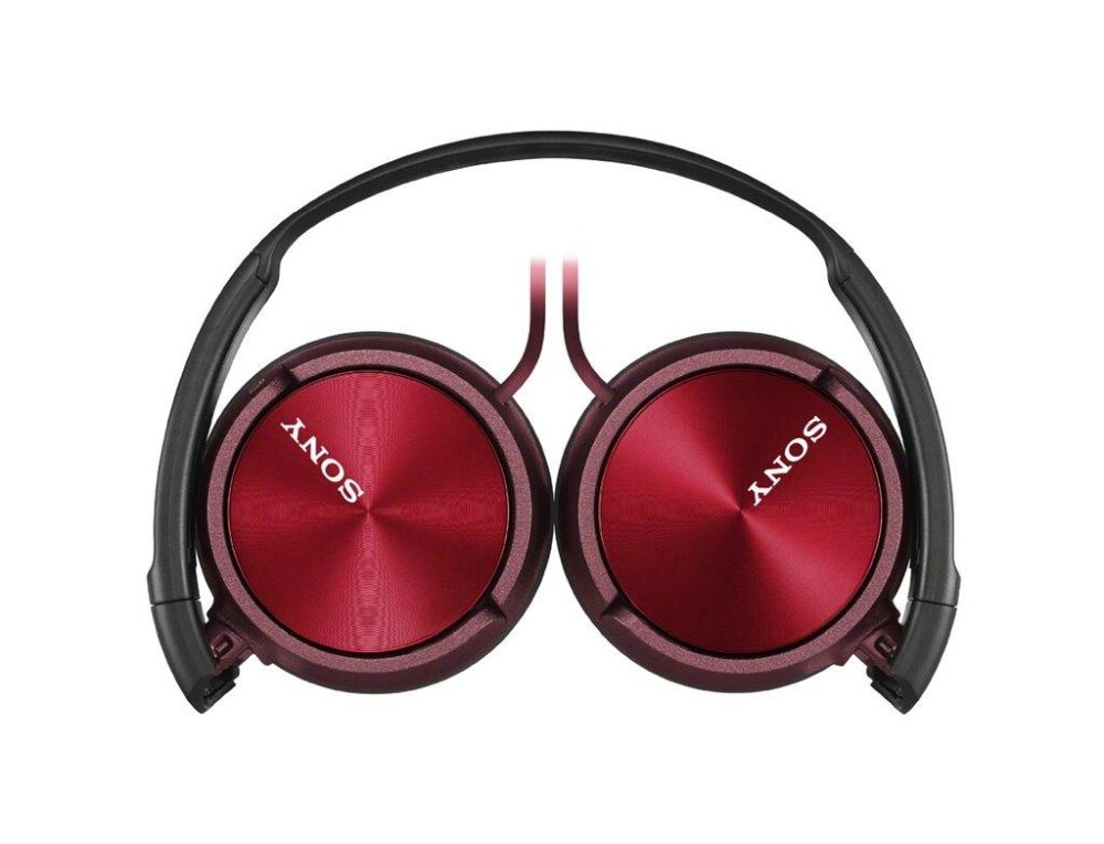 Слушалки - Sony Headset MDR-ZX310 red