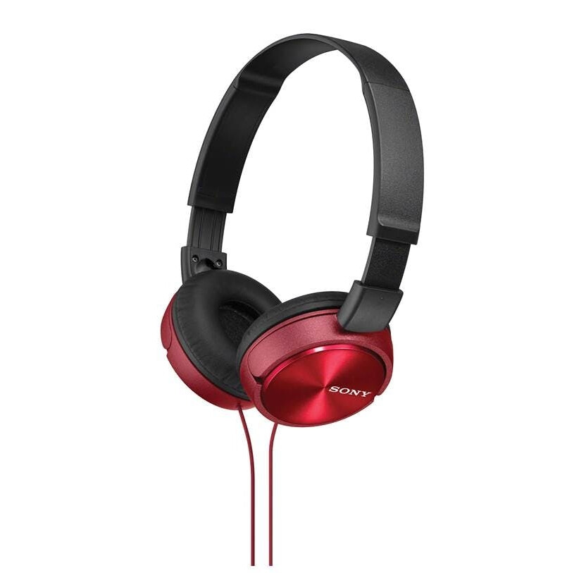 Слушалки - Sony Headset MDR-ZX310 red