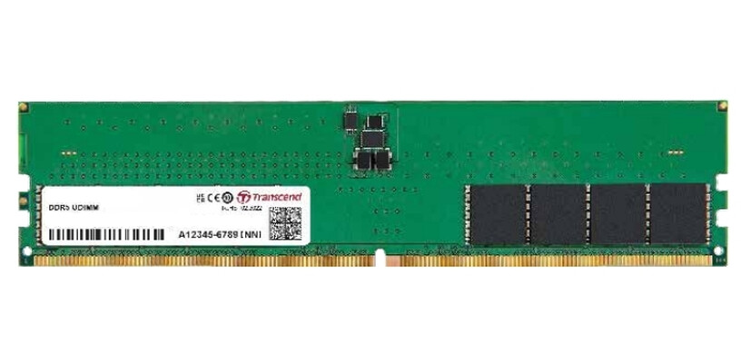 Памет - Transcend 16GB JM DDR5 5600 U-DIMM 1Rx8 2Gx8 CL46 1.1V
