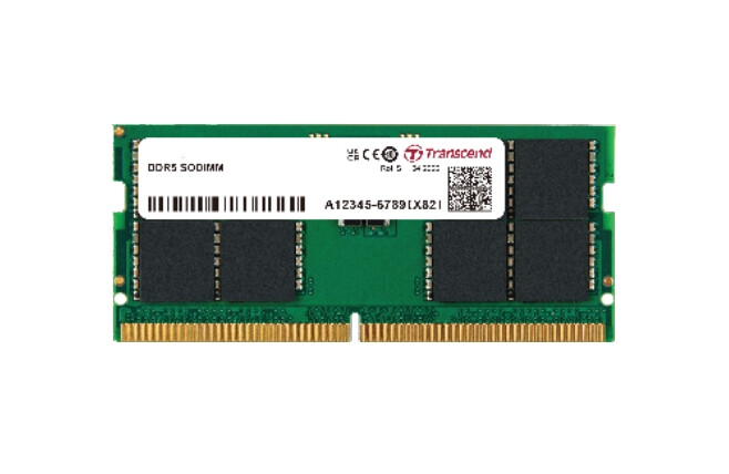 Памет - Transcend 16GB JM DDR5 5600 SO-DIMM 1Rx8 2Gx8 CL46 1.1V