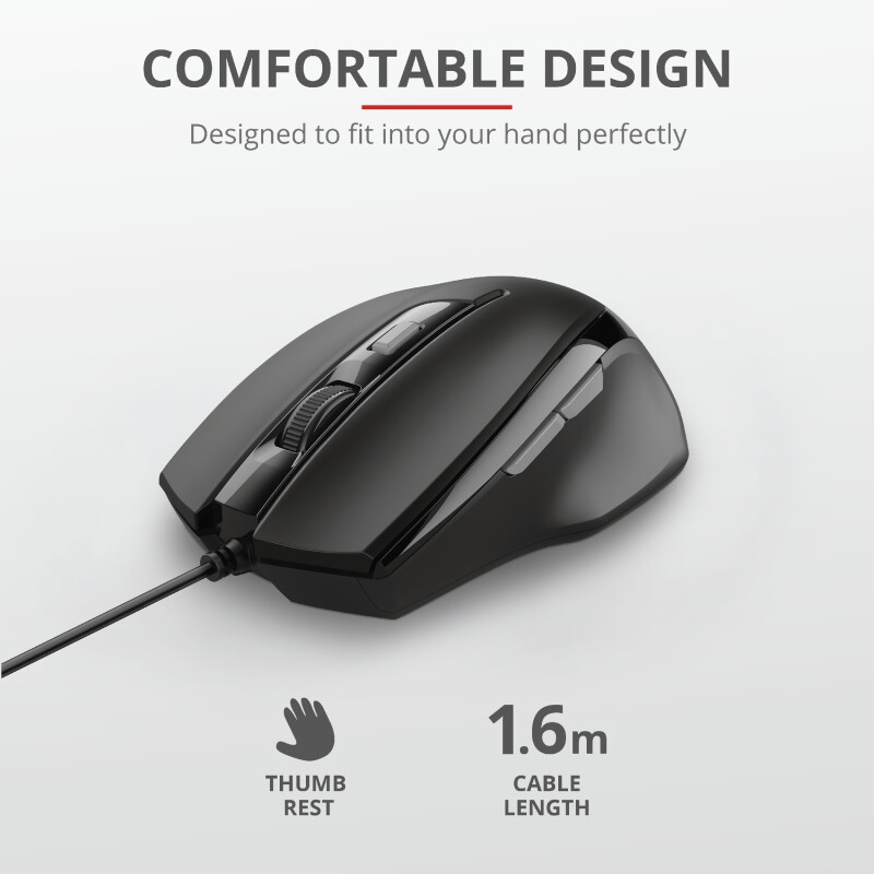 Мишка - TRUST Voca Comfort Mouse