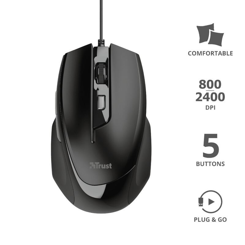 Мишка - TRUST Voca Comfort Mouse