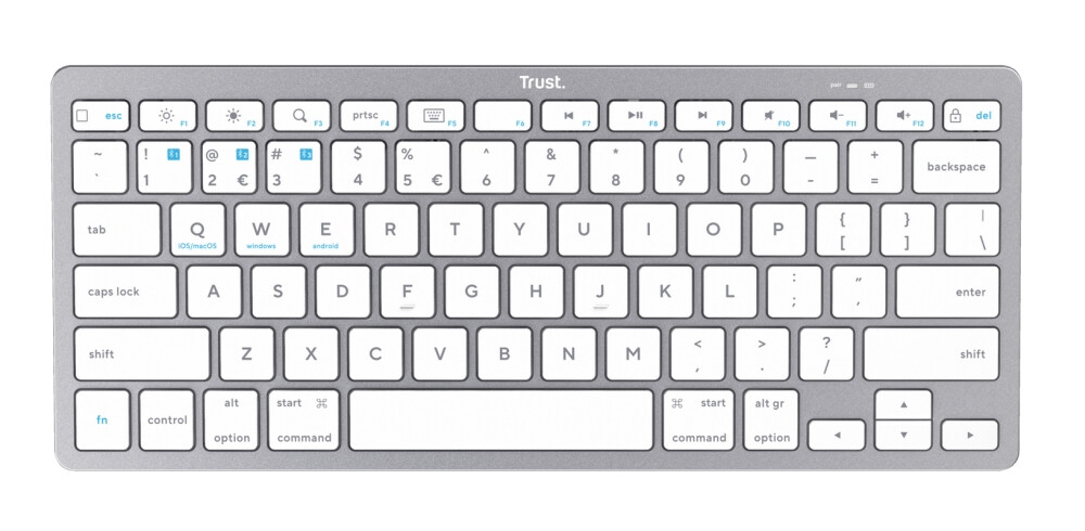 Клавиатура - TRUST Basics Bluetooth Keyboard US