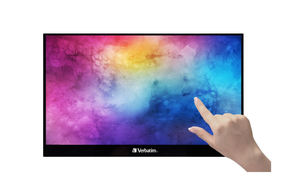 Монитор - Verbatim PMT-17 Portable Touchscreen Monitor 17.3" Full HD 1080p Metal Housing