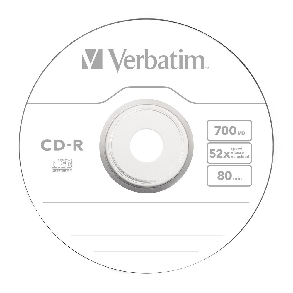 Медия - Verbatim CD-R 700MB 52X EXTRA PROTECTION WRAP (50 PACK)