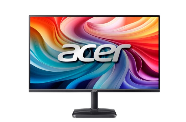 Монитор - Acer EK271P0bi, 27'' FHD (1920x1080), VA, 144Hz, 100M:1, 250 nits, 4ms (GTG)/1ms(VRB), 99% sRGB, HDMI 1.4, VGA, FreeSync, BlueLightShield, ZeroFrame, Tilt, VESA, Energy Class D, Black, 2Y