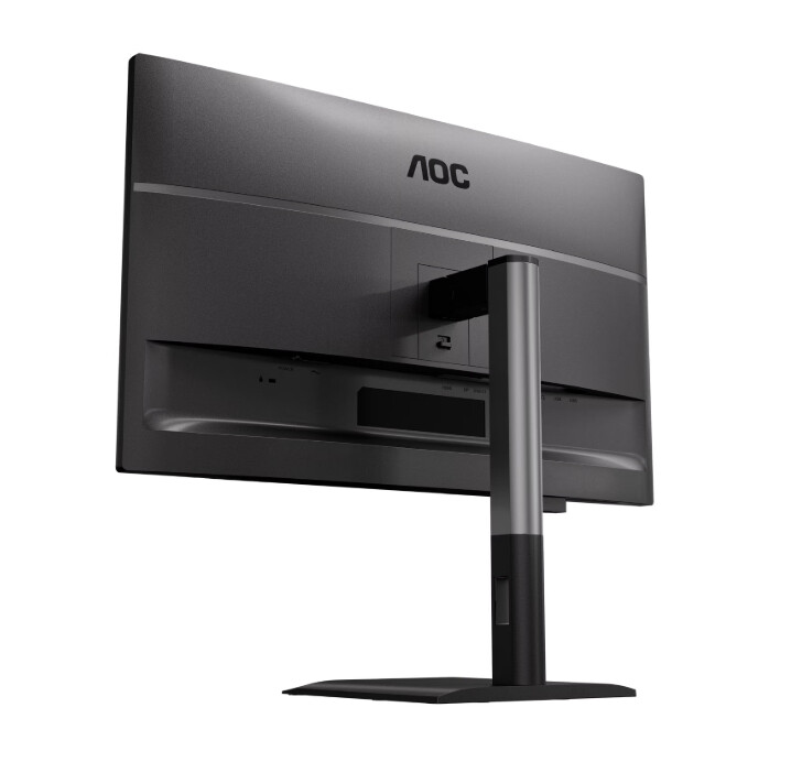 Монитор - AOC Q27P4CV, 27" IPS WLED, 2560x1440@120Hz, 4ms GtG, 350cd m/2, 1500:1, 50M:1 DCR, Adaptive Sync, FlickerFree, Anti-Blue Light, 2Wx2, Tilt, Height Adjust, Pivot, Swivel, HDMI, DP, USB hub, RJ45