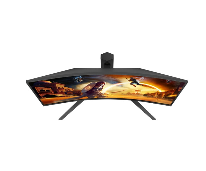 Монитор - AOC C32G4Z, 31.5" Curved 1500R, VA, WLED, 1920x1080@260Hz (OC, Native 240Hz), 4ms GtG, 0.3ms MPRT, 300cd m/2, 3500:1, Adaptive Sync, FlickerFree, Anti Blue Light, 5Wx2, Tilt, Height Adjust, Swivel, 2xHDMI, DP
