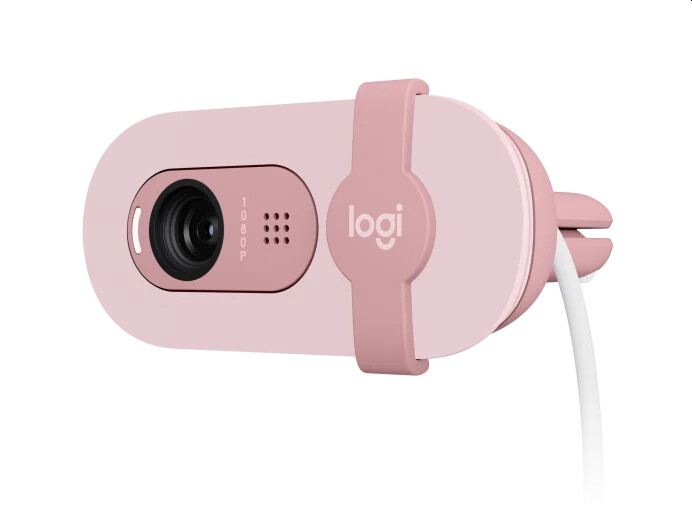 Уебкамера - Logitech Brio 100 Full HD Webcam - ROSE - USB - N/A - EMEA28-935 - WEBCAM