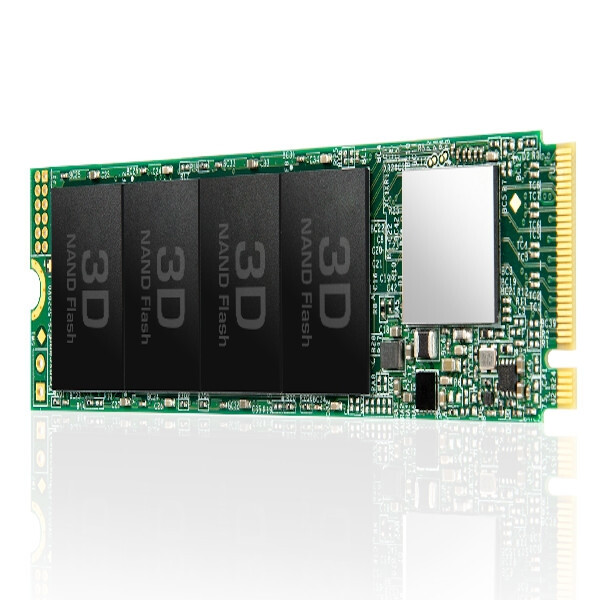 Твърд диск - Transcend 1TB, M.2 2280, PCIe Gen3x4, M-Key, 3D TLC, DRAM-less
