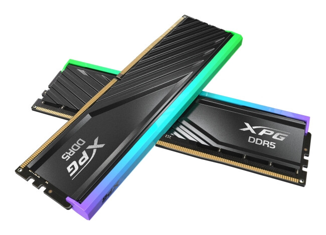 Памет - ADATA LANCER BLADE RGB 64GB (2x32GB) DDR5 6000 MHz CL30 Black