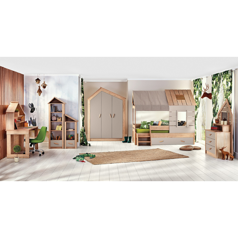 Детско легло къща Монтесори MY HOUSE - 90 х 190
