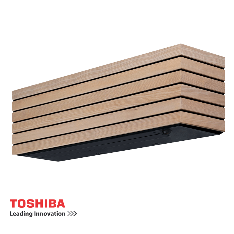 Инверторен климатик Toshiba Super Daiseikai 10 WOOD RAS-B13S4KVDG-E / RAS-13S4AVPG-E