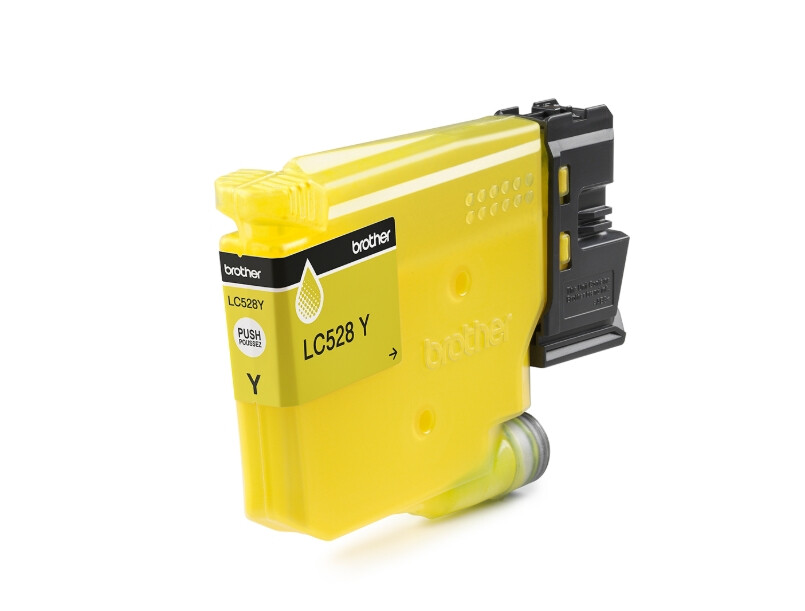Консуматив - Brother LC528Y Yellow Ink Cartridge for MFCJ5010DW/MFCJ5110DW - 5000 page yield