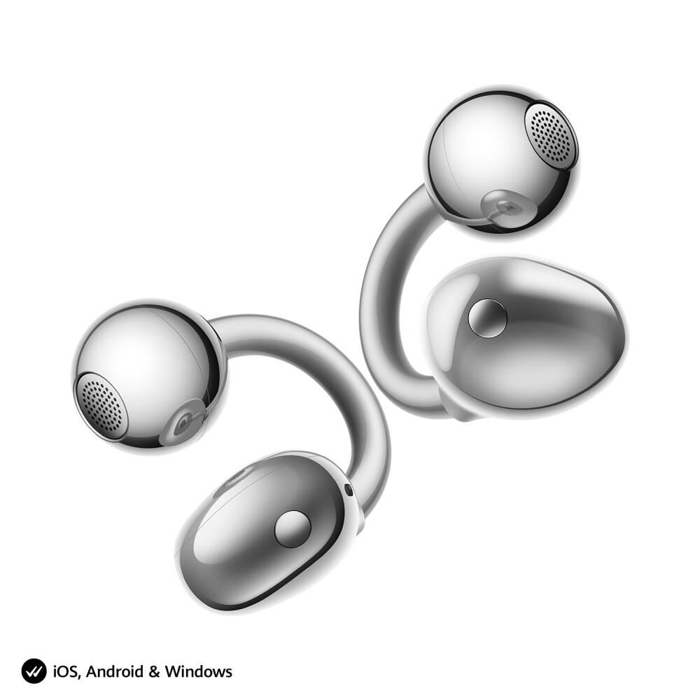 Слушалки - Huawei FreeClip 2 S Robin-T02 Space Silver