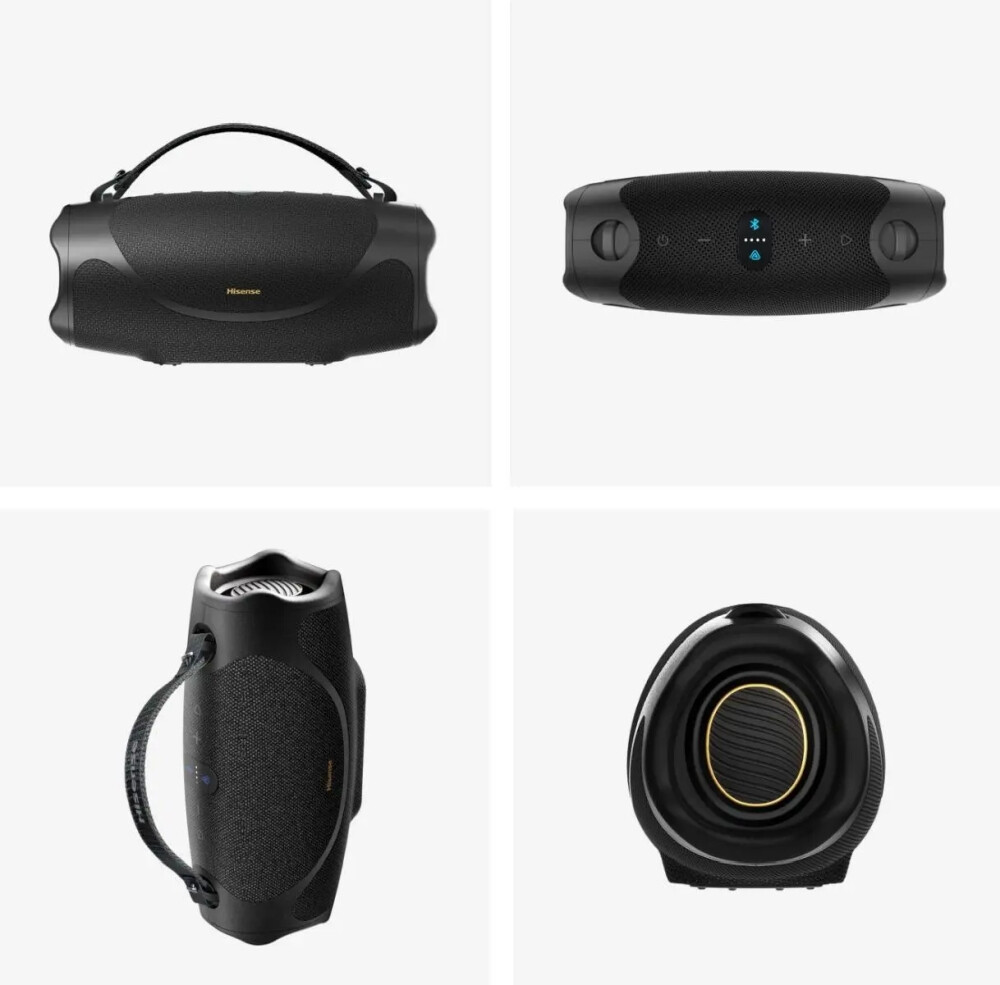 Аудио система - Hisense, FlexBoom, Party speaker 2.0 Ch., 80W, BT, 20h play,IP67 Water and Dust Proof,Ambient Light,Black