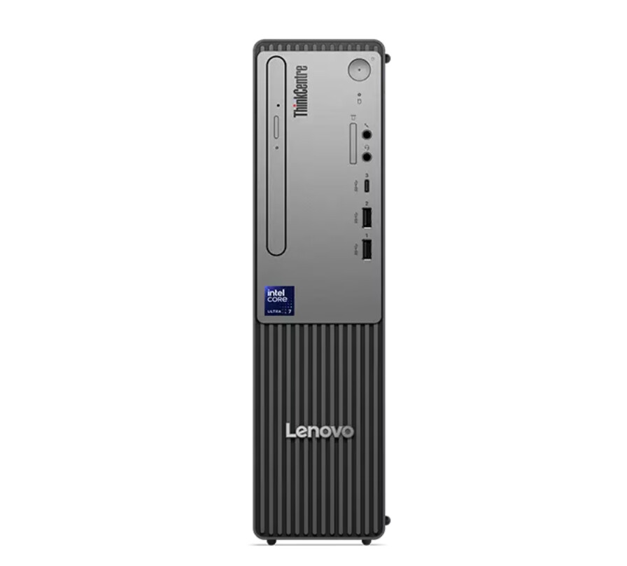 Настолен компютър - Lenovo ThinkCentre neo 50s G6 SFF Intel Core Ultra 5 225, 10C (up to 4.9GHz, 20MB), 16GB DDR5-5600, 512GB SSD, Graphics A310LP 4GB, no DVD, KB, Mouse, DOS, 3Y Onsite