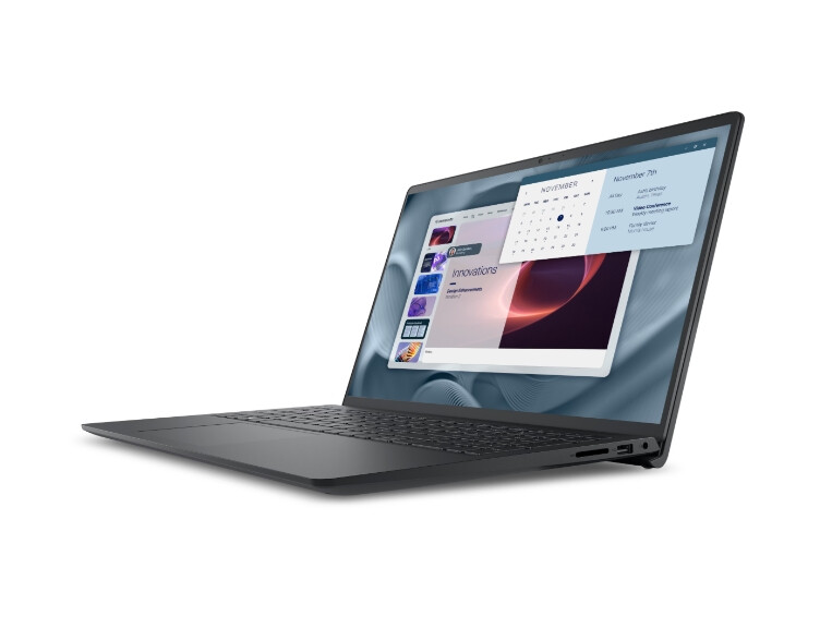 Лаптоп - Dell Pro 15 Essential PV15250, Intel Core 3 100U (6 cores, up to 4.7 GHz), 15.6" FHD (1920x1080) 120Hz WVA AG, 8GB, 1x8GB, DDR5, 4400MT/s, 512GB M.2 PCIe NVMe, Intel UHD Graphics, HD RGB cam, Wi-Fi 6, FPR, BG kbd, Ubuntu, Carbon, 3Y PS